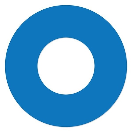 Ergomat Xtreme 8.25in Donut- 5in Center Light Blue, 12PK DSX-CIRCLE-8.25-LB-KIT